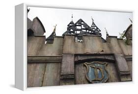 ‘D’ for Dismal-Banksy-Framed Premier Image Canvas