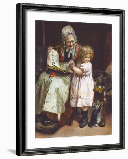 D. for Dog-Arthur Elsley-Framed Premium Giclee Print