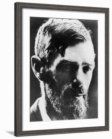 D H Lawrence English Novelist-null-Framed Photographic Print