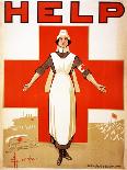 Help, 1918-D. H. Souter-Laminated Giclee Print