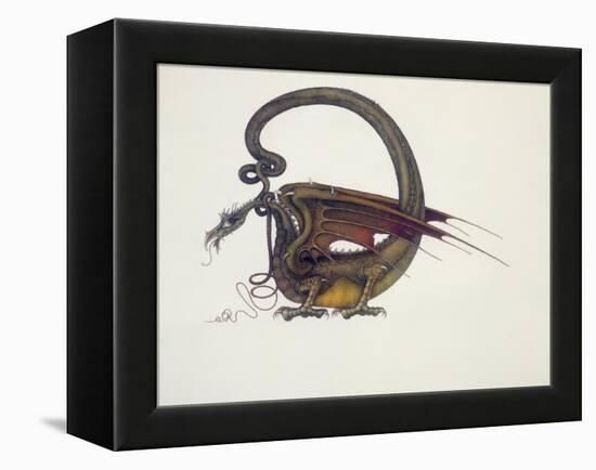 D Is for Dragon, 1979-Wayne Anderson-Framed Premier Image Canvas