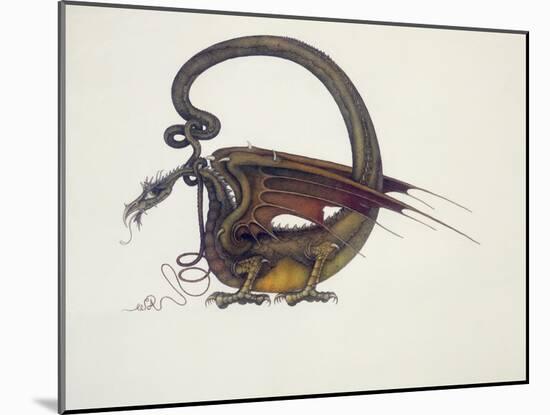 D Is for Dragon, 1979-Wayne Anderson-Mounted Giclee Print