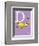 D is for Duck (purple)-Theodor (Dr. Seuss) Geisel-Framed Art Print