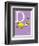 D is for Duck (purple)-Theodor (Dr. Seuss) Geisel-Framed Art Print