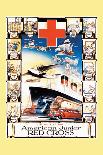 Progress with American Junior Red Cross-D Lowry-Framed Art Print