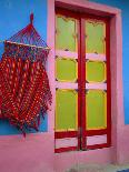 Doorway and Windows, Raquira, Royaca District, Colombia, South America-D Mace-Framed Photographic Print