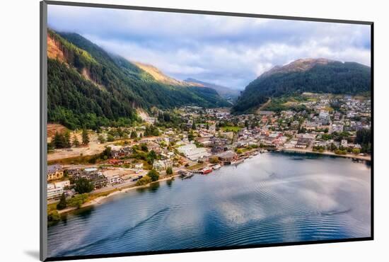 D NZ Queenstown Downtown-zetter-Mounted Photographic Print