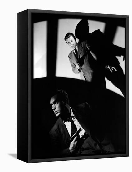 D.O.A., Edmond O'Brien, Neville Brand, 1950-null-Framed Stretched Canvas