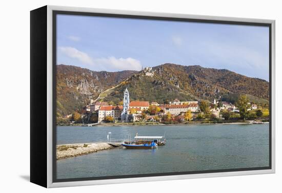 DŸrnstein on the Danube, Wachau, Lower Austria, Austria, Europe-Gerhard Wild-Framed Premier Image Canvas