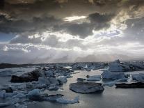 Jokulsarlon, Lagoon of Icebergs, SE Iceland-D^ Robert Franz-Framed Photographic Print