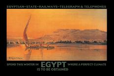 Spend This Winter in Egypt Where a Perfect Climate is to Be Obtained-D. Rudeman-Art Print