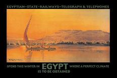 Spend This Winter in Egypt Where a Perfect Climate is to Be Obtained-D. Rudeman-Art Print