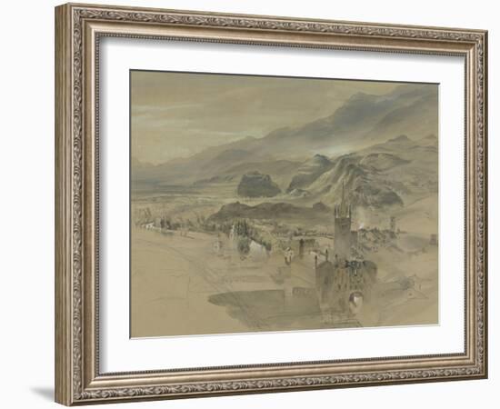 D View of Sion-John Ruskin-Framed Giclee Print