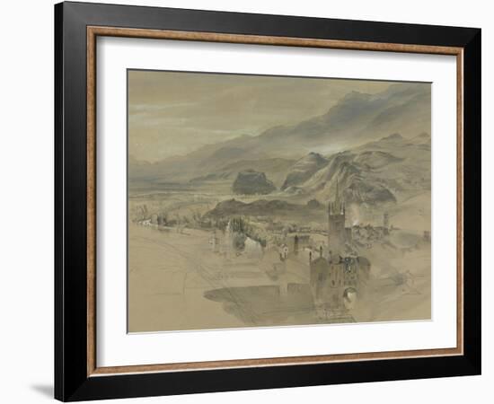 D View of Sion-John Ruskin-Framed Giclee Print