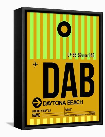 DAB Daytona Beach Luggage Tag I-NaxArt-Framed Stretched Canvas