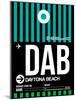 DAB Daytona Beach Luggage Tag II-NaxArt-Mounted Art Print