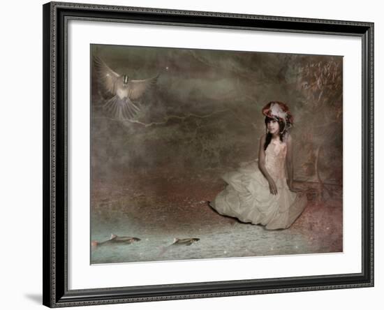 Dabfly-Lynne Davies-Framed Photographic Print