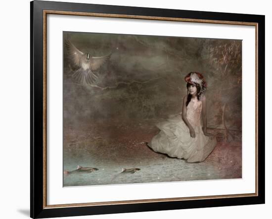 Dabfly-Lynne Davies-Framed Photographic Print