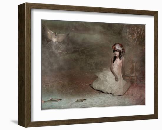 Dabfly-Lynne Davies-Framed Photographic Print