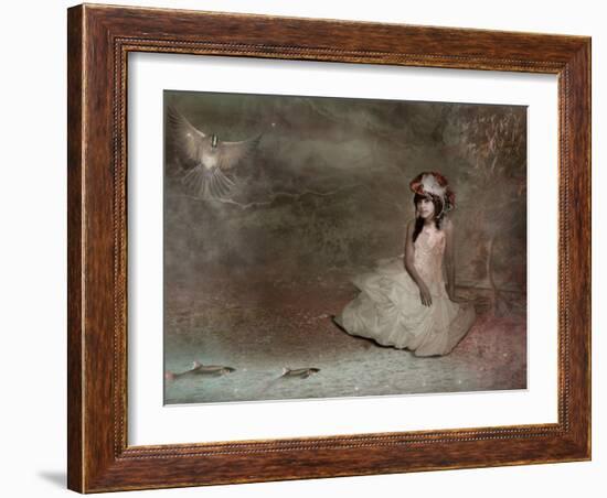 Dabfly-Lynne Davies-Framed Photographic Print