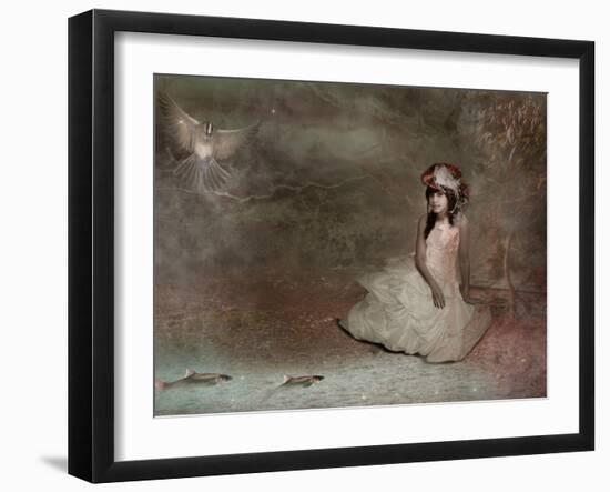 Dabfly-Lynne Davies-Framed Photographic Print