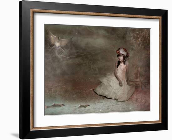 Dabfly-Lynne Davies-Framed Photographic Print