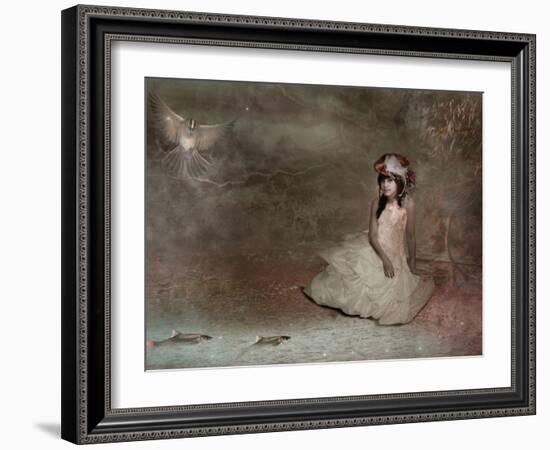 Dabfly-Lynne Davies-Framed Photographic Print