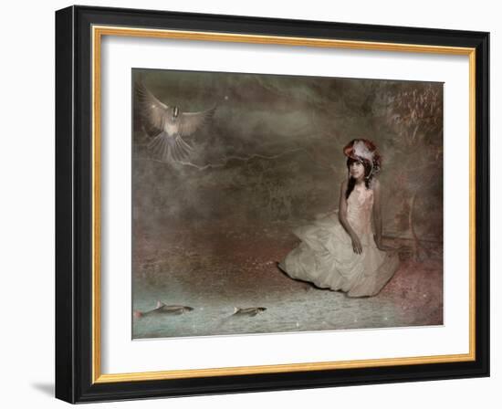 Dabfly-Lynne Davies-Framed Photographic Print