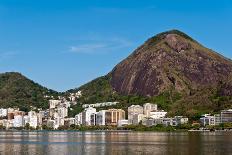 Rio De Janeiro Favela and Ipanema Beach View-dabldy-Photographic Print