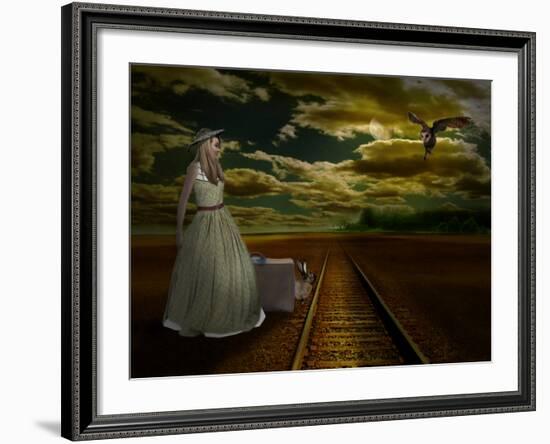 Dabspot-Lynne Davies-Framed Photographic Print