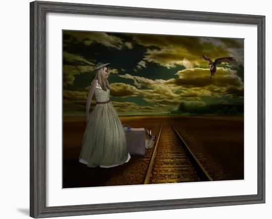 Dabspot-Lynne Davies-Framed Photographic Print