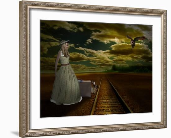 Dabspot-Lynne Davies-Framed Photographic Print