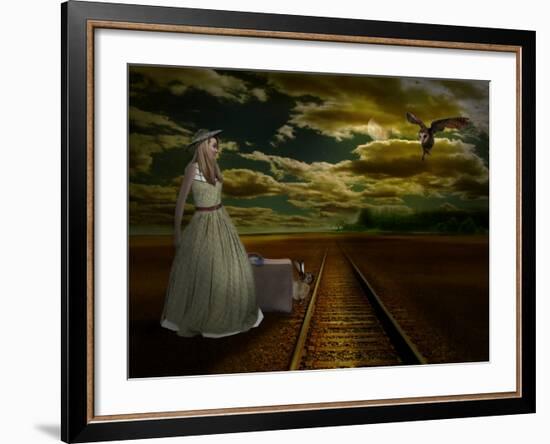 Dabspot-Lynne Davies-Framed Photographic Print