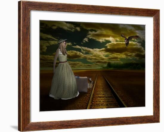 Dabspot-Lynne Davies-Framed Photographic Print