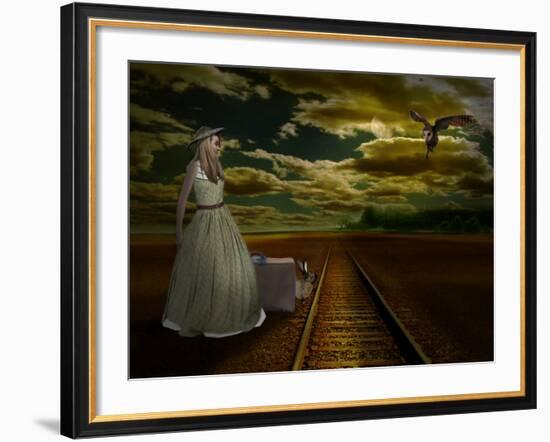 Dabspot-Lynne Davies-Framed Photographic Print