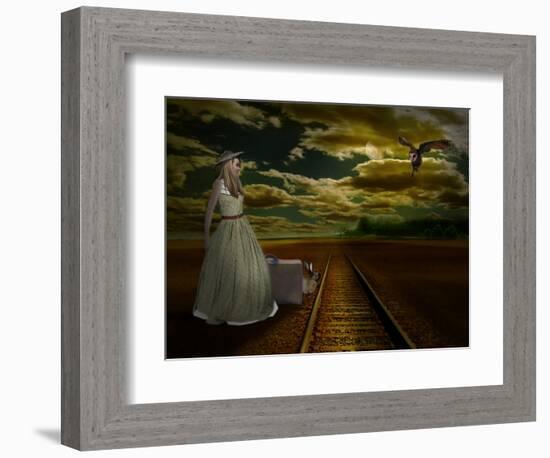 Dabspot-Lynne Davies-Framed Photographic Print