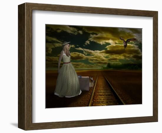 Dabspot-Lynne Davies-Framed Photographic Print