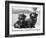 Dachshund 1975-null-Framed Photographic Print