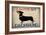 Dachshund Longboards - Love v1-Ryan Fowler-Framed Premium Giclee Print