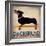 Dachshund Longboards-Ryan Fowler-Framed Premium Giclee Print