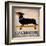 Dachshund Longboards-Ryan Fowler-Framed Art Print