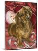 Dachshund Love-Barbara Keith-Mounted Giclee Print