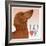 Dachshund Love-Tomoyo Pitcher-Framed Giclee Print