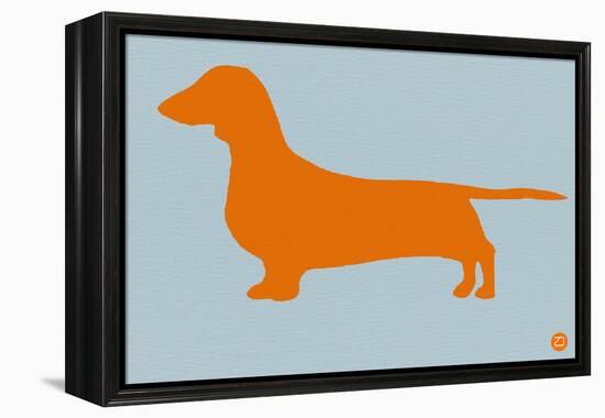 Dachshund Orange-NaxArt-Framed Stretched Canvas