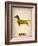 Dachshund Poster 2-NaxArt-Framed Art Print