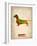 Dachshund Poster 2-NaxArt-Framed Art Print