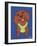 Dachshund Red-Tomoyo Pitcher-Framed Giclee Print