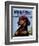 "Dachshund," Saturday Evening Post Cover, May 14, 1938-Ivan Dmitri-Framed Giclee Print