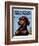 "Dachshund," Saturday Evening Post Cover, May 14, 1938-Ivan Dmitri-Framed Giclee Print