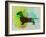 Dachshund Watercolor-NaxArt-Framed Art Print